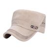 Casual Fishing Hat Anti-UV Sun Hat Fashion Flat Top Hat  Spring Summer