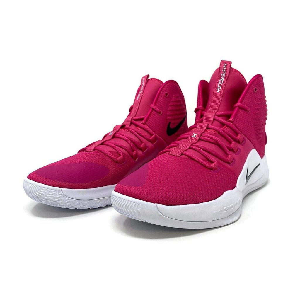 Nike Hyperdunk X TB Men Sneakers Pink AT3866-609