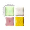 TPR Cream Toast Squeeze Toy Silicone Cartoon Fidget Toy Funny Toys Cream Toast Pinch Toy  Children