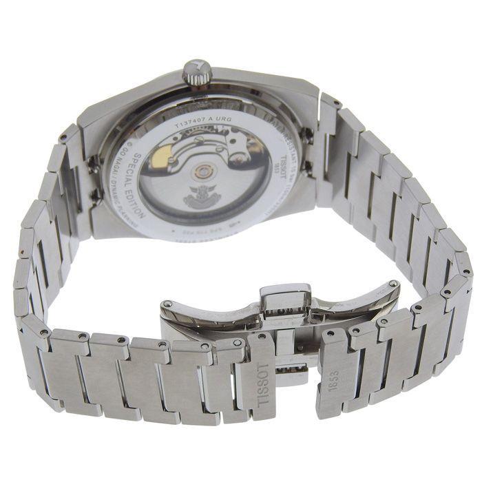 Б/у TISSOT PRX UFO Robo Grendizer T137.407.11.041.02 Синий циферблат Нержавеющая сталь Автоматические Мужские Бесплатная доставка 240101828006