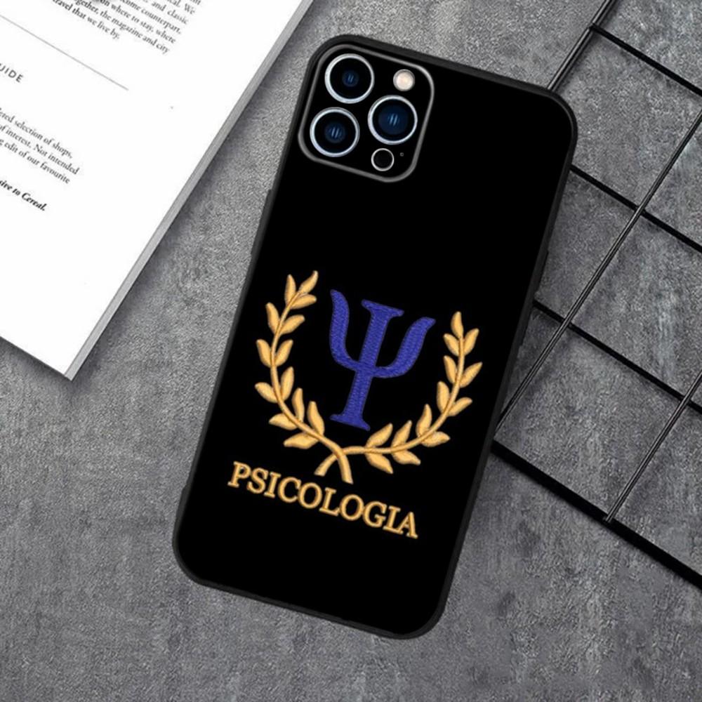 Чехол для телефона Психолог Профессия Психология Для iPhone 16,15,14,13,12,11,XS,XR,X,8,7,Pro,Max,Plus,mini Силиконовый Черный Чехол