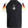 Оригинальный комфортный трикотаж Germany Euro Cup с круглым вырезом и короткими рукавами, мужские топы черного цвета IY7052