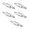 5PCS Set Durable Proof Check Valve Stainless Steel 1 Way Check Valve CO2 Check Valve  Aquarium