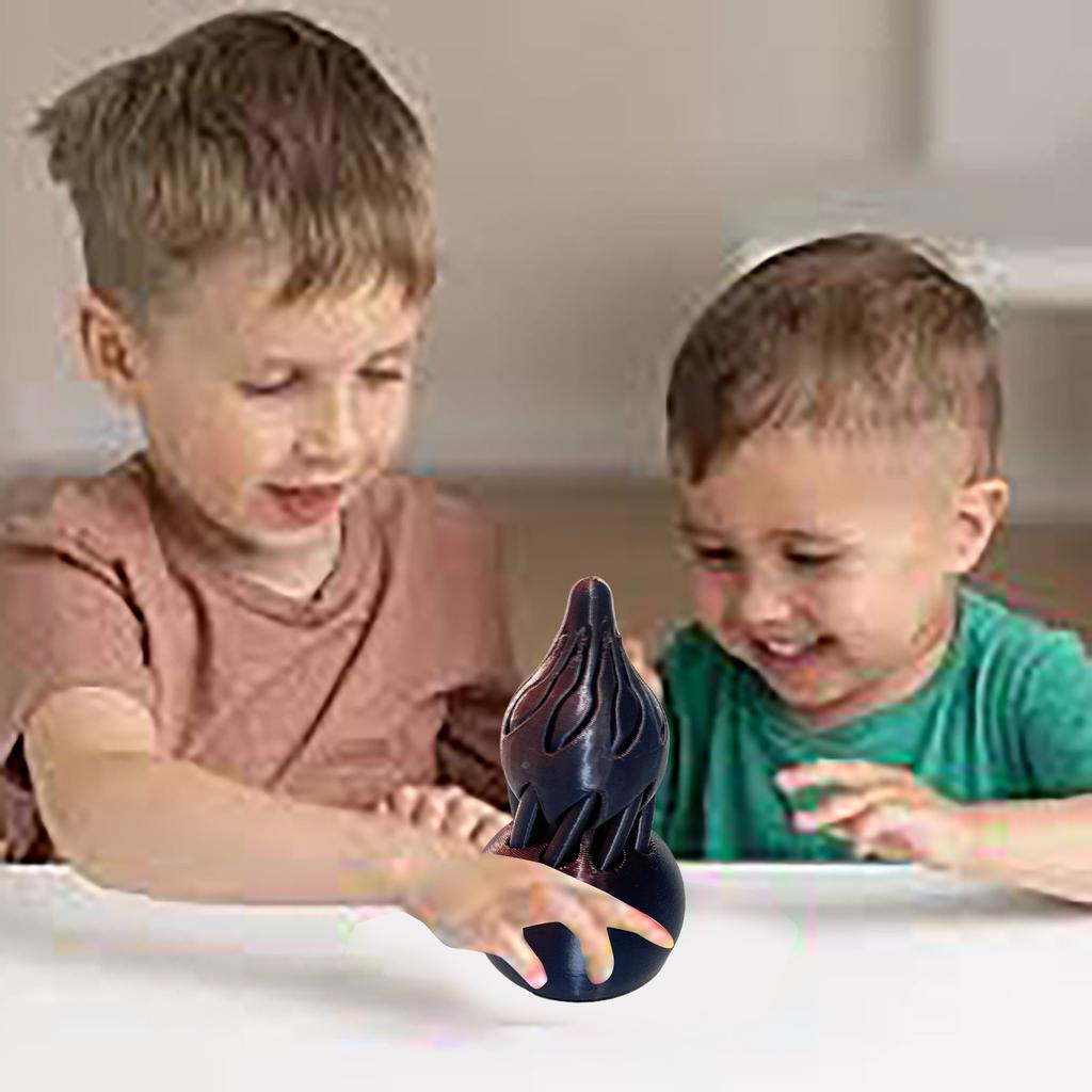 Тыква невозможная игрушка-спираль из тыквы для взрослых - 3D-печатные пальчиковые спирали игрушки-вихри - иллюзии нитей вихря