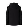 Navigare Men's Winter Hooded Wool Coat