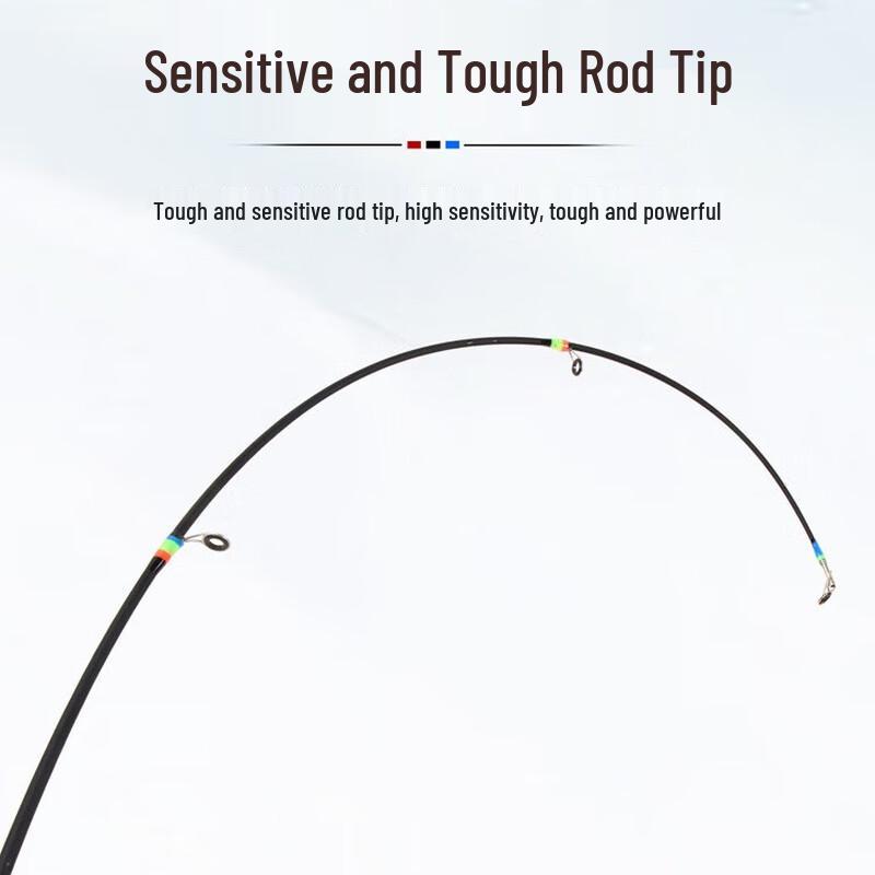 Colorful Carbon Fiber Spinning Fishing Rod