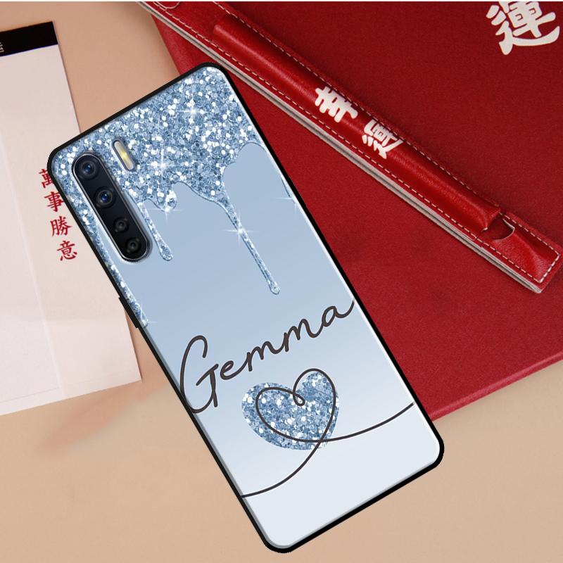Shinee сердца индивидуальное имя инициалы Для OPPO A53 A31 A5 A9 A15 A16 A17 A57S A77 A76 A96 A94 A74 A54 A52 A72 A91 A93 Чехол