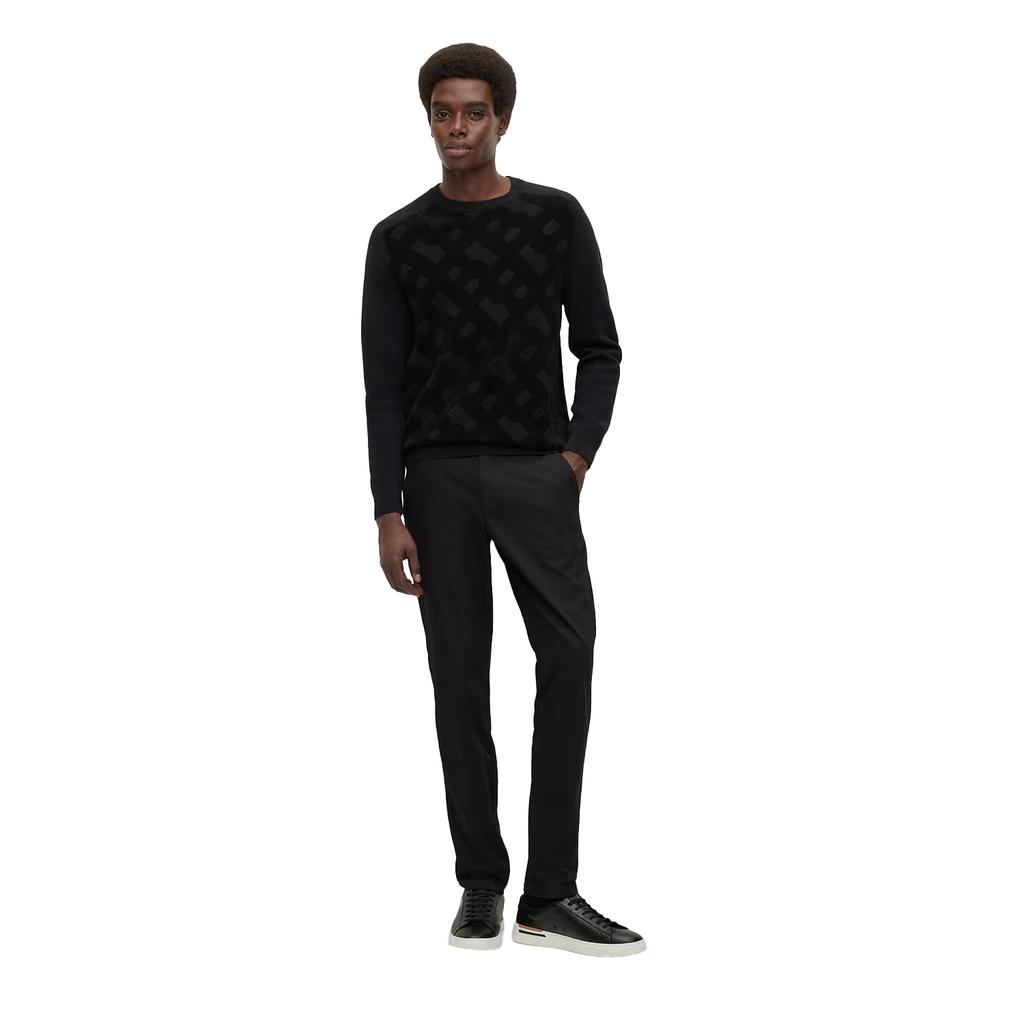 Boss Mens Regular Raglan Long-Sleeved Casual Sweater Top