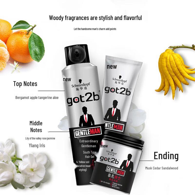 Гель для укладки волос Schwarzkopf GOT2B Gentleman's Styling