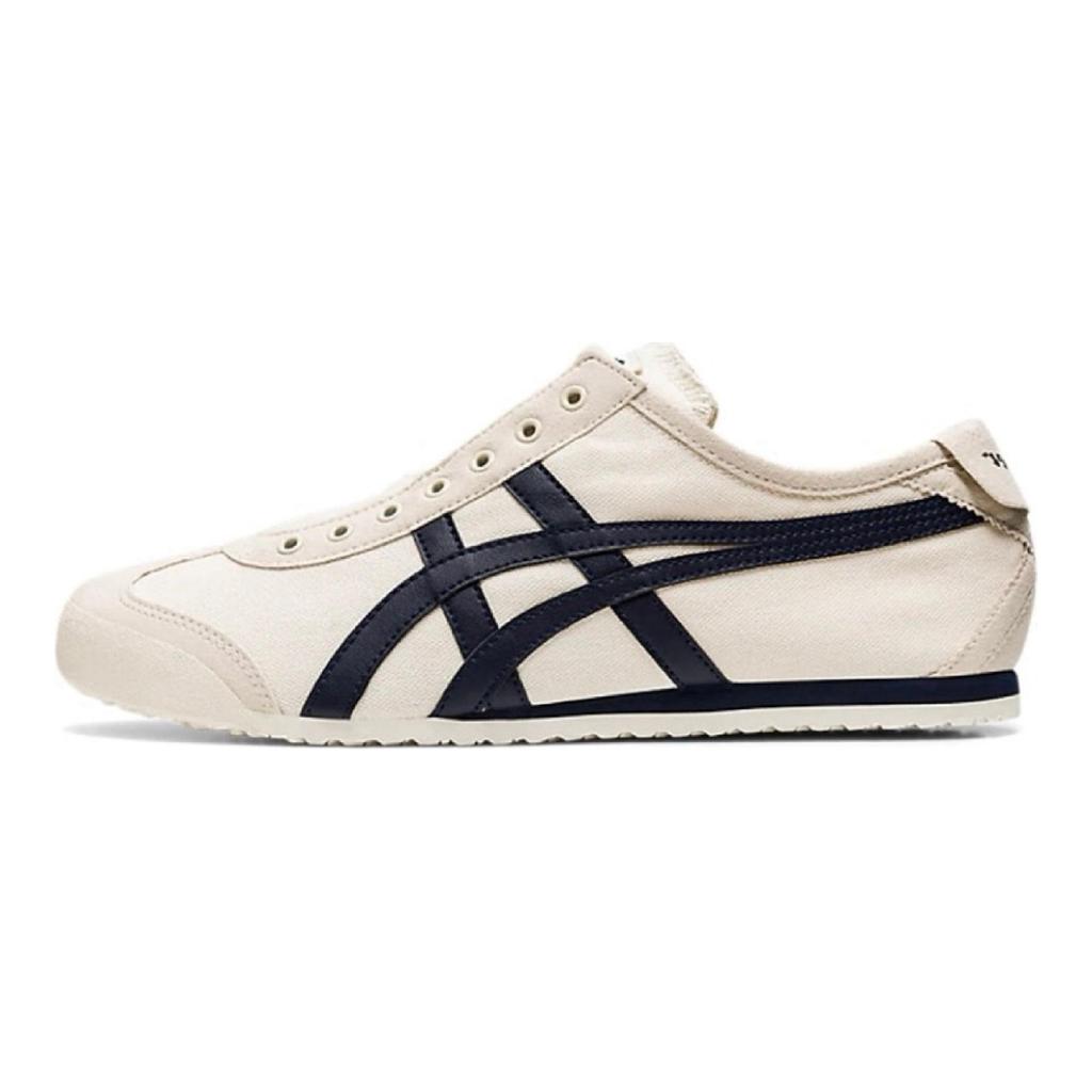 ONITSUKA TIGER MEXICO 66 Черный Гепард Сетка, Холст, Текстиль, Синтетическая Кожа Легкие Низкие Повседневные Кроссовки Унисекс 1183A360-205(Team218-S-BOX)