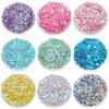 2000Pcs Rabbit Head PVC Sequins Jewelry Accessories Magic Color PVC Sequins Fashion Cute Rabbit Head PVC Patch Sequins Beaded Sequins Accessories