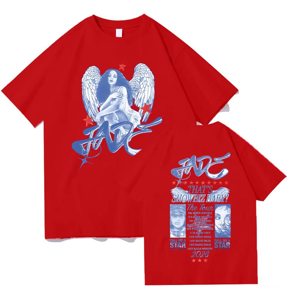 ThatS Showbiz Baby Tour 2026 Dateback Tee Jade Thirlwall Tshirts Summer Cotton High Quality New Punk Ropa Top Unisex