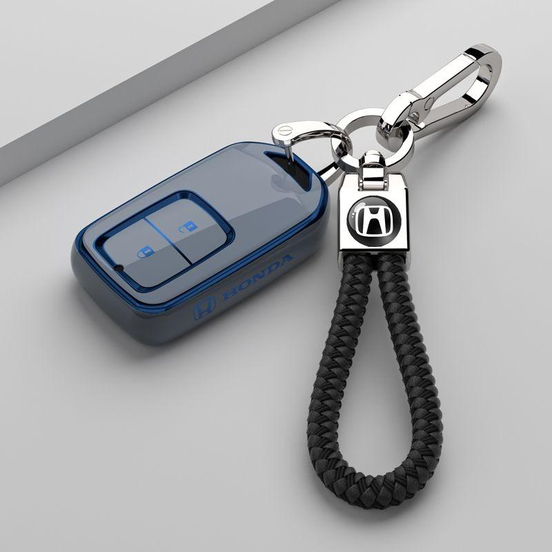 New Style Fashion TPU Car Key Cover Case Shell for Honda 2017 2018 19CRV Pilot Accord Civic Jazz Jade Fit HR-V Freed Accessories LV4