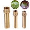 3/4"/1"/1.5" Female Thread Brass Fountain Nozzles Adjustable Decorative Garden Landscape Ornament Outdoor Watering Shower Head