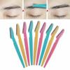 Facial Eyebrow Razor Trimmer Shaper Shaver Blade Knife Hair Remover Tools