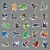 100 Dragon Doodle Stickers Cross Border Cartoon Cool Animal Stickers DIY Phone Case Suitcase Stickers Waterproof