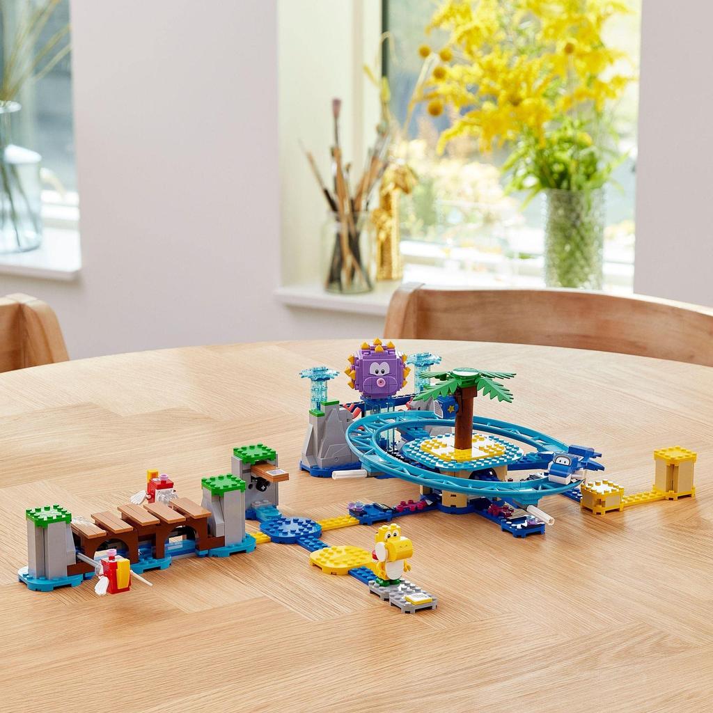 LEGO Super Mario Big Unira and Naminori Challenge 71400 Toy Block Present Video Game Boys Girls 7 Years Old and Over Lifton's