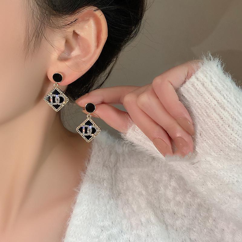Серьги-гвоздики из серебра 925 пробы с геометрической жемчужиной для женщин, Модные серьги, Серьги с ниспадающей кисточкой, Элегантные украшения