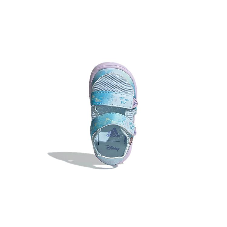 Disney x Adidas Сандалии для воды Комфортные Замороженное Сердце Нескользящие Износостойкие Низкие Детские Кроссовки Синие FY8148
