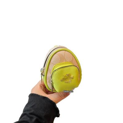 Женская сумка кроссбоди Coach 2025 с брелоком-кошельком для монет