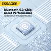Essager E90 TWS Беспроводные наушники Игровые наушники Bluetooth 5.3 Спортивные наушники Музыкальные гарнитуры с зарядным чехлом Дисплей мощности