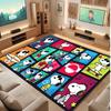 Snoopy Peanuts Rug Soft Thick Non Slip Floor Carpet for Bedroom Living Room Home Decor