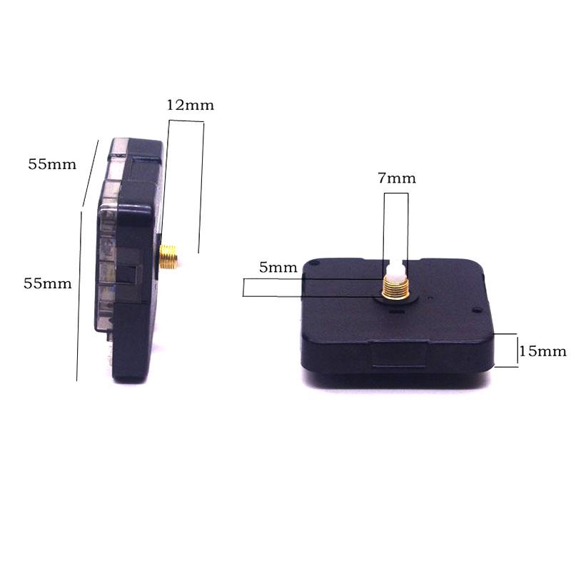 Набор инструментов DIY, часовой механизм, запчасти для часов, 1 компл., Без звука, сменные кварцевые часы, механизм, ремонтные детали