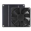 10W 12V Solar Exhaust Fan 6 Inch Mini Ventilator Solar Panel Powered Fan Air Extractor for Dog Chicken House RV Greenhouse Fan