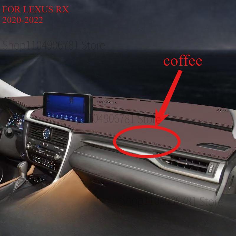 FOR LEXUS RX - Car Dash Mat Dashmat Dashboard Mat Cover Sun Shade Dash Board Cover Carpet  Accessories