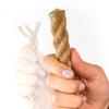 DQ-PP - JUTESEIL - 40m - 8mm Stark - Naturfasern Absperrseil Jute gedreht Tauziehen DIY Dekoration