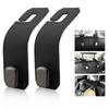Koongloong Headrest Hook, Car Hook, Luggage, Cargo Hook, Car Storage, Accessories, Car Accessories (2, Black)
