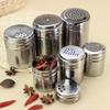 Портативная банка для специй из нержавеющей стали для кухни и барбекю на открытом воздухе