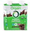 Питательный коктейль Orgain All-in-One, Кремовый Шоколадный Фадж, 4 x 11 жидких унций