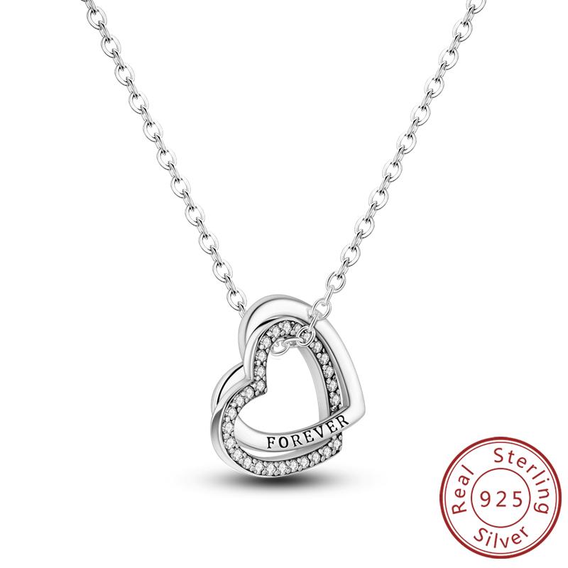 Necklace Copper Butterfly Love Heart Bear Classic Simple Adjustable Necklace For Women Girl Fashion Jewelry Gifts