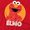 Sesame Street Unisex Adult Elmo Scribble T-Shirt