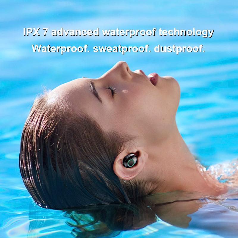 TG02 Bluetooth V5.1 TWS Наушники Беспроводные Вкладыши Внутриканальные Стерео Шумоподавление Спортивные Гарнитуры С Микрофоном fone Наушник
