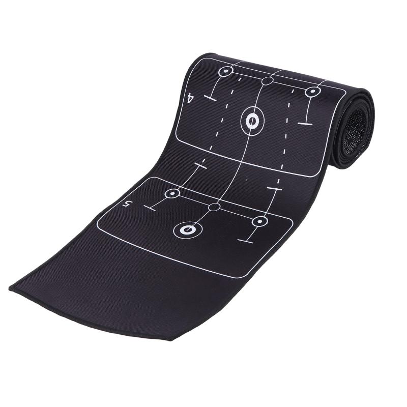 Golf Putting Mat Golf Training Pad For Swing Detection Batting Ball Trace Directional Mat Swing Path Pads Swing Practice Pads