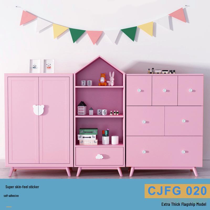 Solid Color Matte Wallpaper – Self-Adhesive, Waterproof, Washable, Thickened for Furniture Renovation