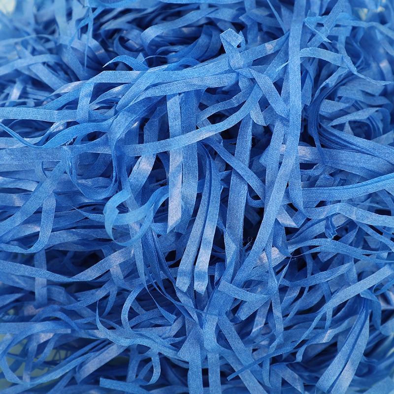 Raffia Paper Shred Gift Box Filler - Glitter Decorative Confetti for Party Favors