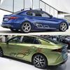 Автомобильные Боковые Двери Наклейки Гоночные Спортивные Геометрические Графические Виниловые Наклейки Декор