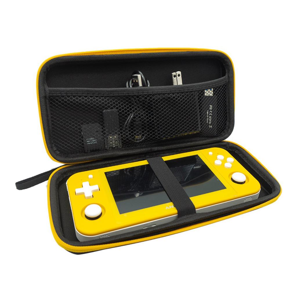 Large Capacity Storage Bag Compatible for RG505 Handheld Game Console Carrying Bag Shockproof Stylish PC Hard Shell Case