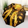 1pc Naruto Sage Mode Automatic Folding Umbrella, Automatic Folding Umbrella with 8 Ribs, Convenient for Outdoor Use  064