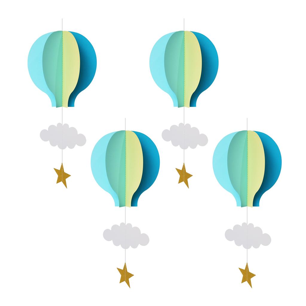 3D Подвесной бумажный кулон в виде воздушного шара для вечеринки, собрания, дня рождения, настенное/потолочное подвесное украшение для формального мероприятия