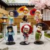 Аниме Фигурка Клинок Рассекающий Демонов Kimetsu No Yaiba Кукла Серия Сливовый Дождь Сюрприз-Бокс Фигурка Воина Игрушка Модель Популярная Новая