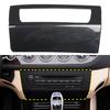 Для BMW Z4 E89 2009-2016 Углеродно-черный Декоративная накладка на панель приборной панели, консоль, панель переключателей кондиционера Автоаксессуары 1 шт.