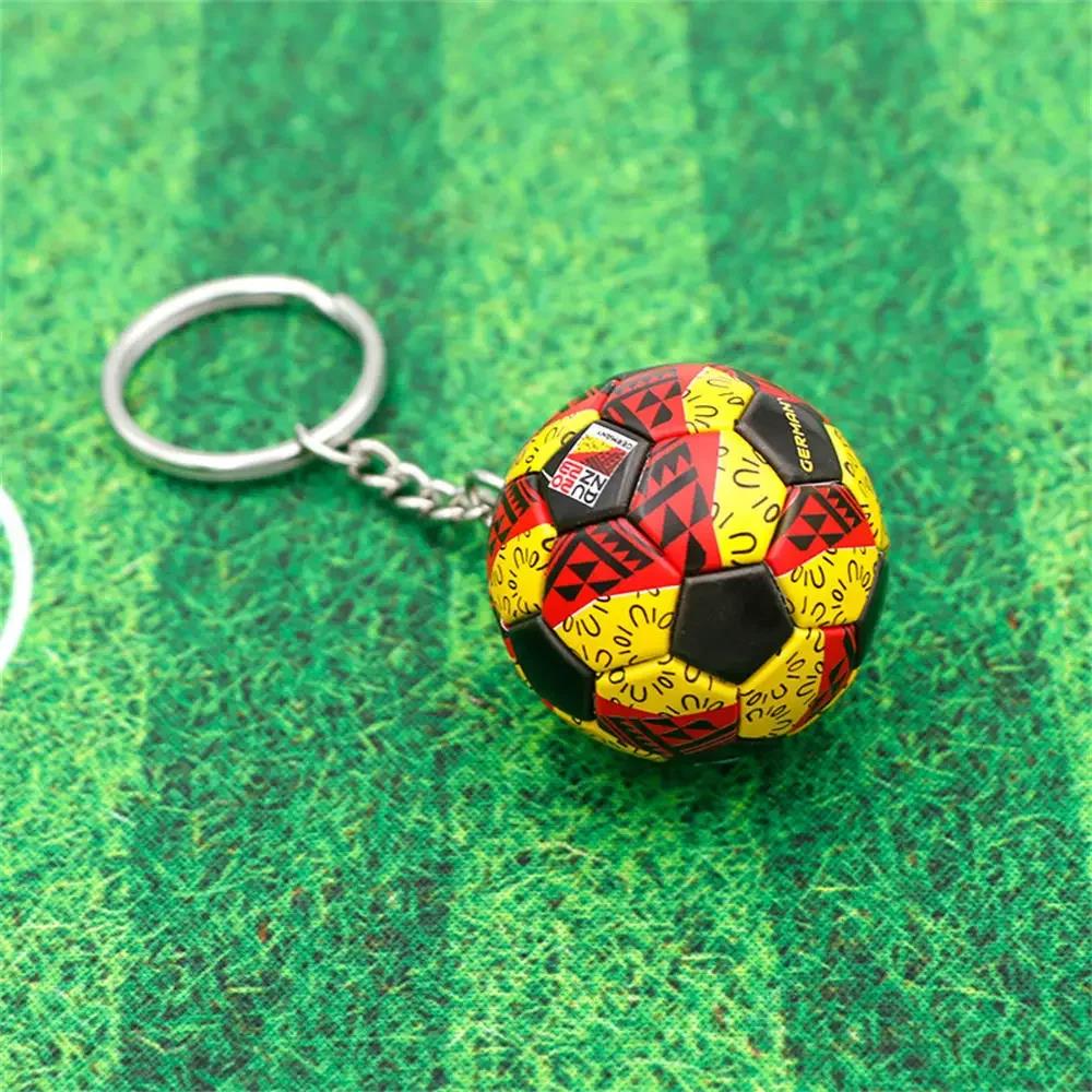 PVC Football Keychain Ornaments Business Volleyball Beach Ball Sport For Players Student Sports Souvenirs Competition Prizes 4