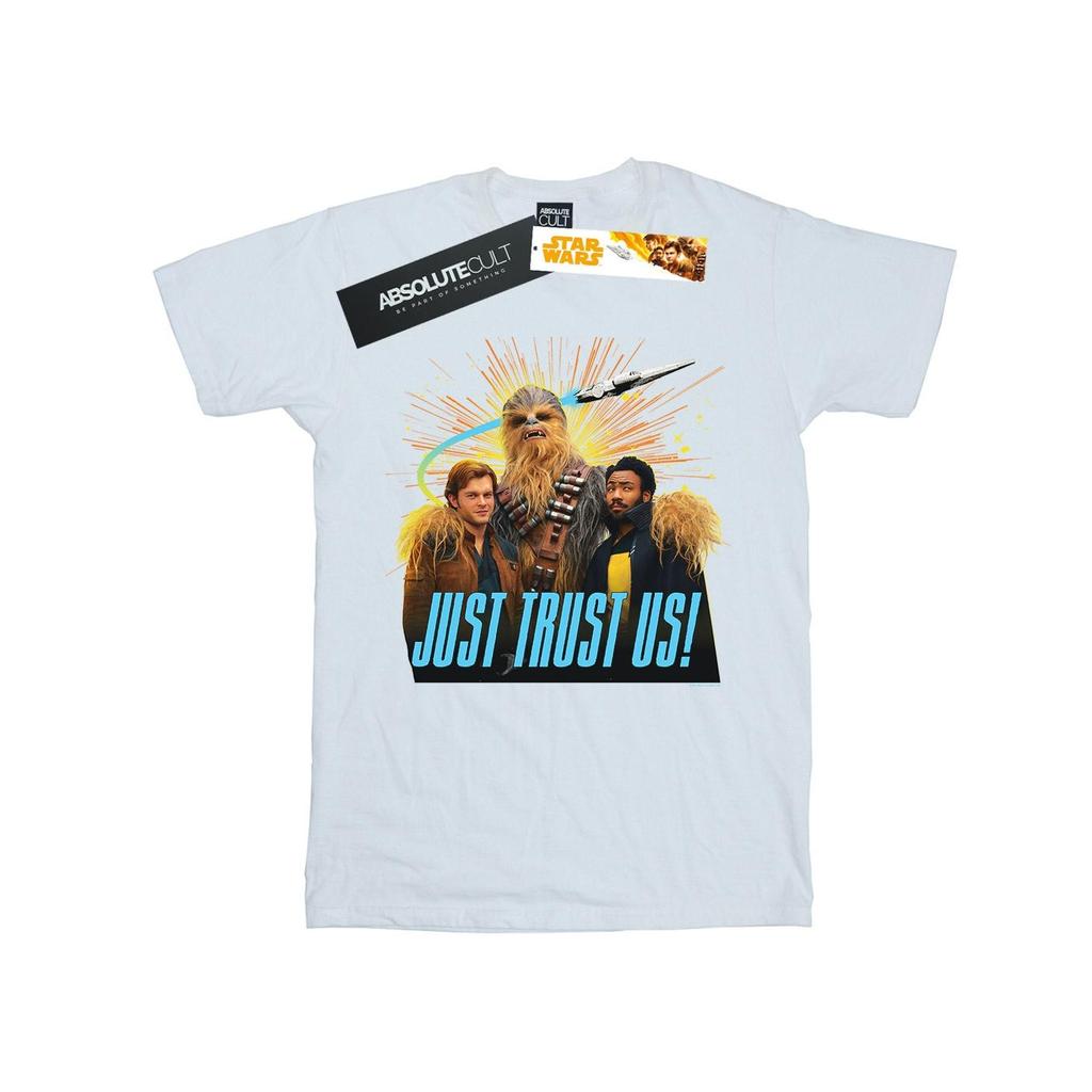 Star Wars Mens Solo Just Trust Us T-Shirt