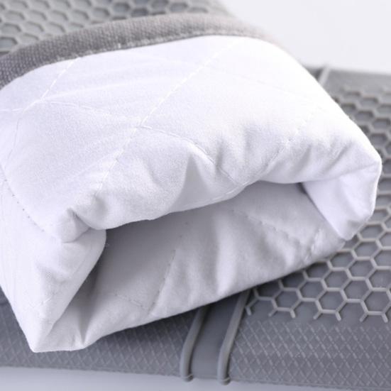 Набор прихваток и подставок под горячее, термостойкие кухонные перчатки с нескользящей силиконовой поверхностью, удлиненные прихватки и подставки под горячее для готовки и выпечки