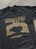 Черная футболка Godflesh Хлопок Полный размер Унисекс S-5XL Унисекс Футболка