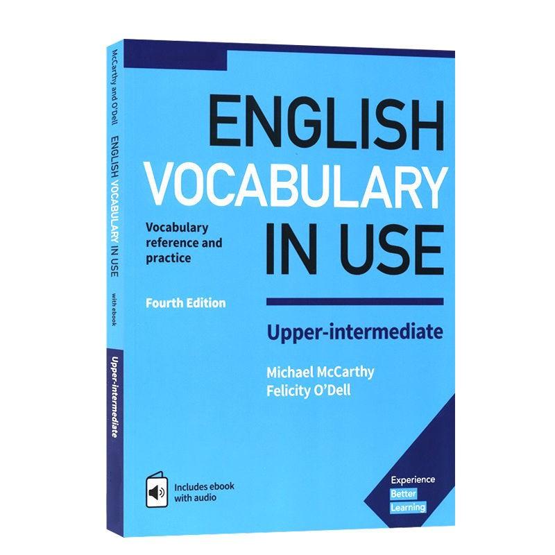 Коллекция книг English Vocabulary In Use Подготовка к тестам по английскому языку Профессиональная книга Учебники продвинутый средний начальный